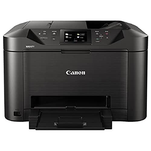 Canon Maxify mb5150 Multifunktionsgerät Tintenstrahldrucker, 24 ipm in weiß und schwarz, 15,5 ipm in Farbe, 600 x 1200 DPI, schwarz/anthrazit