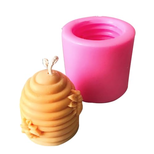 Moldes Para Hacer Velas, Moldes De Silicona Para Velas Con Forma De Columna De Abeja En Forma De Panal, Molde Para Velas Con Forma De Panal, Moldes Reutilizables Para Jabón De Aromaterapia Y Fondant