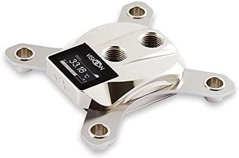 Aqua Computer 21634 Water and Gas Refrigerant Processor - Brass/Copper