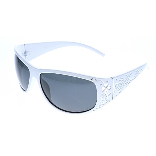 VOX Polarized Trendy Classic Womens Hot Fashion Sunglasses w/FREE Microfiber Pouch - White