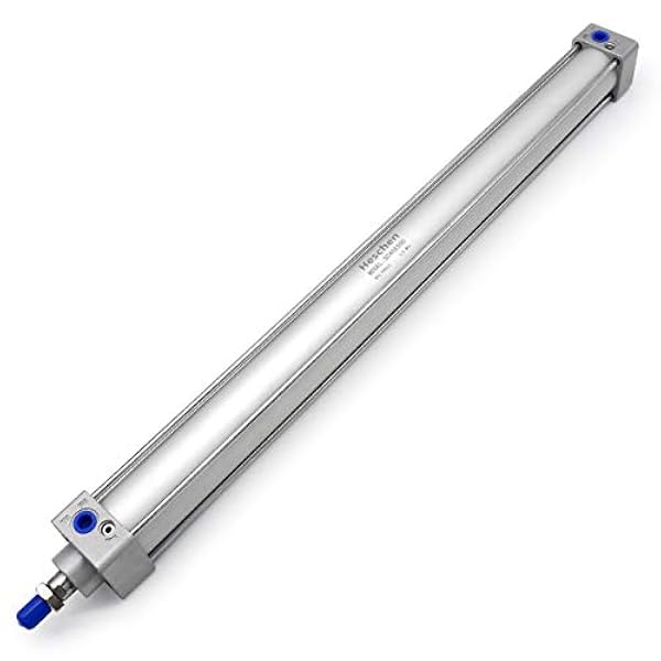 Heschen pneumatisk standardcylinder, SC 40-500, PT1/4 tum port, 40 mm borr, 500 mm slaghöjd dubbelverkande
