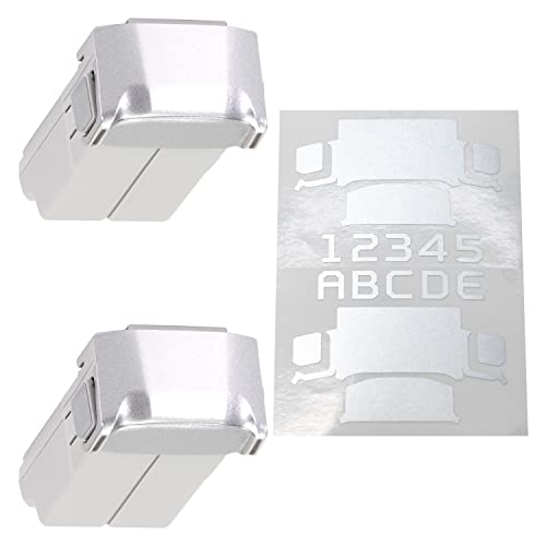 Image of WRAPGRADE Skin Stickers Compatible with DJI Mini 4 Pro /Mini 3 Series | Two Batteries (Airforce Silver)