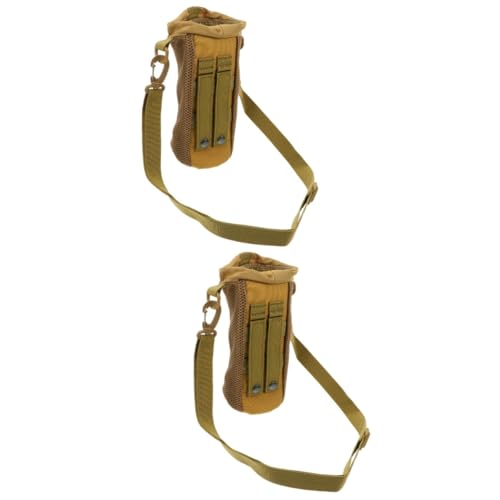 2 Pezzi Borsa Porta Borraccia Per Campeggio Escursionismo Cinghie Da Viaggio