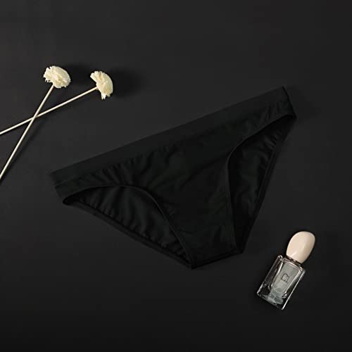 Men Underwear Briefs Low Waist Plus Size U Pouch 8 Color Optional2