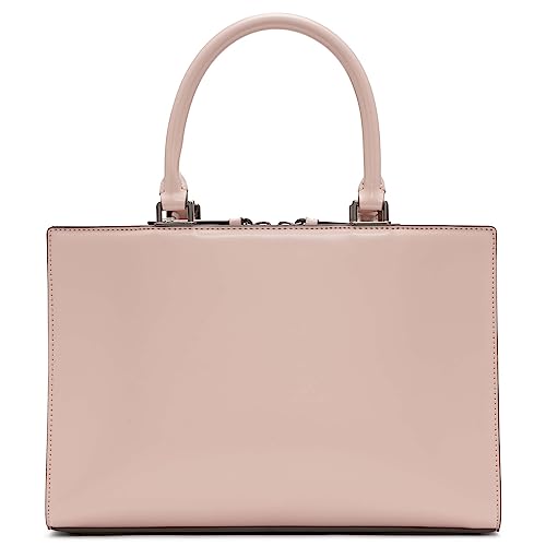 Image of Calvin Klein Womens Astrid Triple Compartment Organizational Satchel
