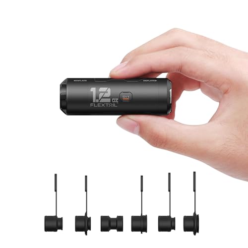 FLEXTAILGEAR Zero Pump 34 g Pompe à air électrique rechargeable, portable, ultra mini pour sacs de couchage, compatible avec KLYMIT Nemo Big Agnes Winlock STS EXPED