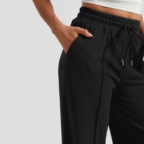 Pantalon jogging avec poche avec coupe large et fluide