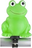 ✅ Zur Lenkermontage P4B  Hupe für Kinderfahrräder  Tierfigurhupe Frosch  Für Kinder  Mit Schelle  Kinder Fahrrad Hupe