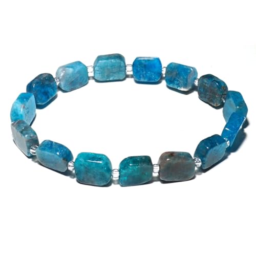 Blue Apatite Throat Chakra Bracelet image