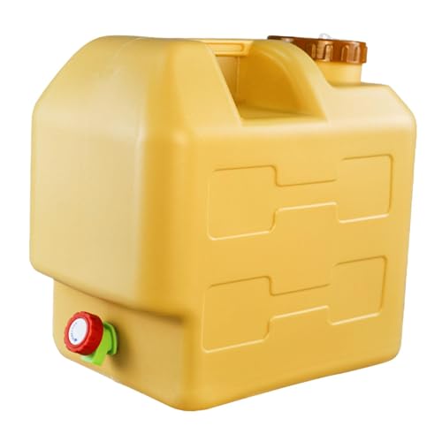 Menolana 20 L Water Container Water Storage Jug with Faucet Portable No Leakage Water Carrier for Fishing Washing Hand Hiking Outdoor
