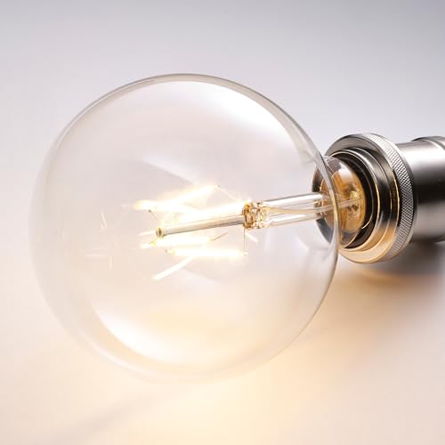 Ampoule LED E27 variable ProTuning LUNNOM globe transparent 125mm 470lm - 5