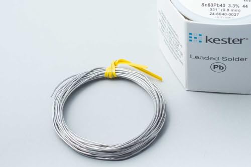 Kester ケスター44 定番有鉛はんだ 太さ0.8mm 4m切り売り