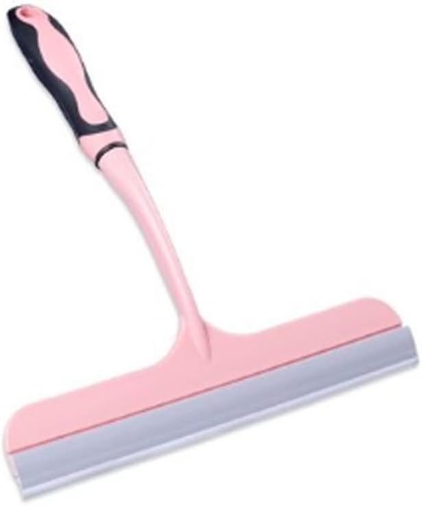 Balcony Glass Wiper Household Window Wiper Window Cleaning Wiper Glass Brush Scraper Tool(D)