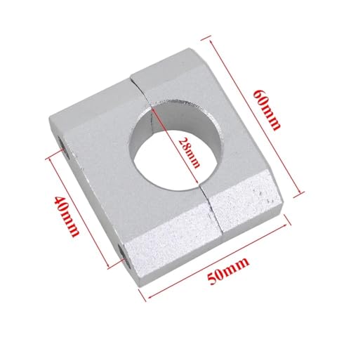 Adaptador de abrazadera para manillar 28 mm aluminio en ATV 4