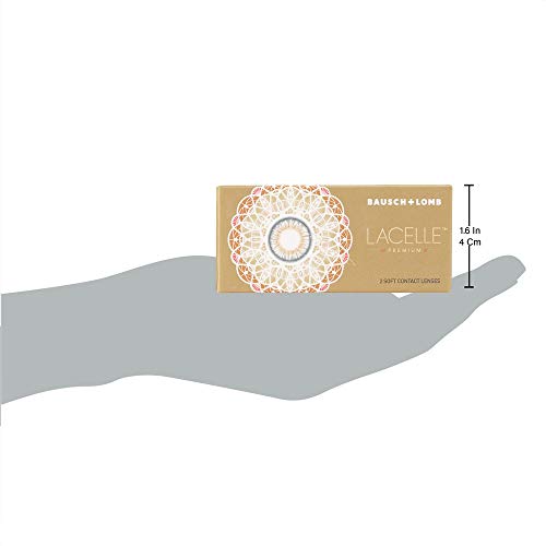 Bausch + Lomb Lacelle Premium Brown Monthly Disposable Contact Lens (2 Lens Pack -6.00)