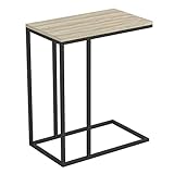 Cómoda mesa de aperitivos que proporciona un amplio espacio de superficie para bebidas, aperitivos o un mini portátil