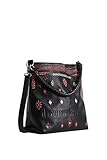Bolsillo interior Desigual Bols_regasita Butano PU, Bandolera para Mujer, Negro, Einheitsgröße