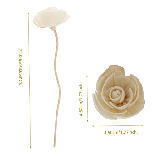 6 Varillas Difusoras con Diseño de Flor para Aromaterapia miniatura 2