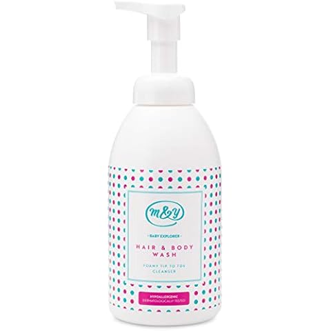 Mum & You Baby Explorer Hair & Body Wash, 1 ea (17.58 fl oz) , Gentle Foamy Cleanser. No Tears, Light Bedtime Fragrance. Formulated with No Major Allergens. Suitable for Sensitive Skin. Cover
