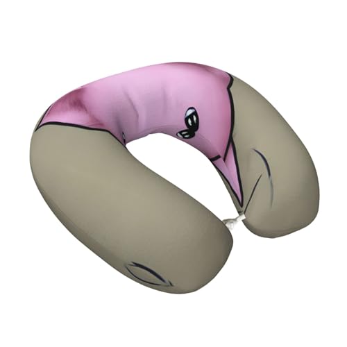 Almohada de viaje portátil de espuma viscoelástica miniatura 2