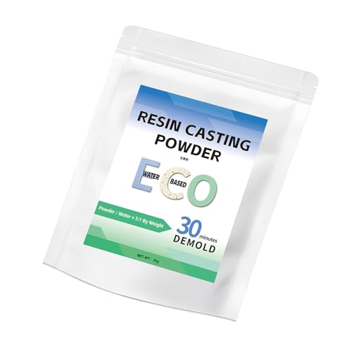300 / 500 g / 1000 / 2000 g - Polvo de resina para modelar, fácil de usar, polvo de fundición de resina para hacer manualidades