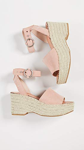 Dolce Vita Women's Lesly Ankle Strap Espadrilles, Rose, Pink, 7.5 Medium US - Thumbnail 4