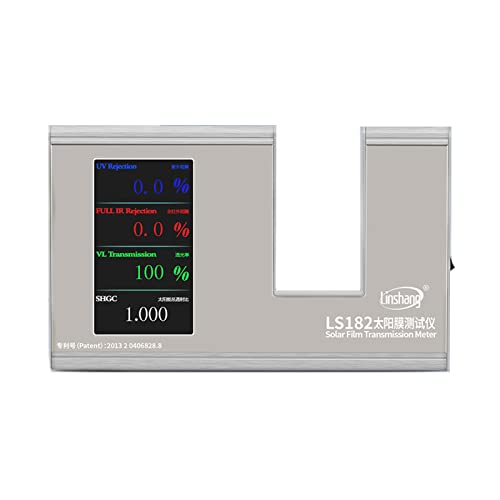LS182 Solar Film Transmission Meter with UV Full IR Visible Light Transmittance Solar Heat Gain...