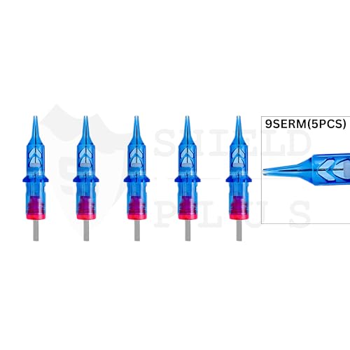 Image of 9RM (Round Magnum) 5pcs Tattoo Cartridge Needles Round Magnum 0.30mm Standard Tattoo Needle for Rotary Tattoo Machine