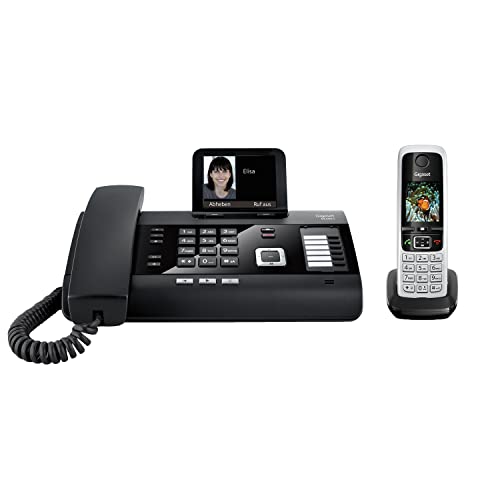 Gigaset DL500A und C430HX -Schnurgebundenes DECT Telefon mit zusätzlichem Mobilteil - Kombi-Set...
