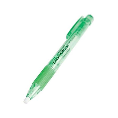 Tombow 57338 Mono Knock Eraser, Green. Easy to Use Pen-Style Eraser with Rubber Grip
