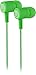 Uber In Ear Wired Earbuds, Comfortable Rubber Headphones, 3.5mm, High Sound Quality, Extra Earbud Tips, for Apple iPhone, iPad, iPod, Android Smartphones, Samsung Galaxy, Tablets & More, Green, 12432