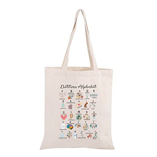 Bolso Tote para Nutricionistas de Poliéster Suave miniatura 1