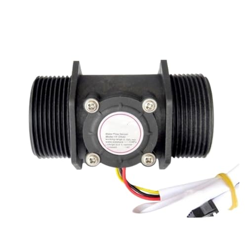 Flow Sensor Meter Digital Pipeline Water Flow Water Flow Sensor DN40 DN50 Large Flow High Presice Water Flow Sensor Flowmeter Meter Counter Instrument Measurement(DN50)