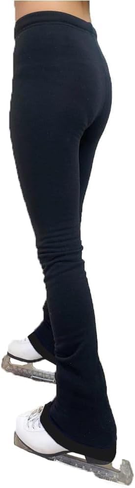 Victoria's Challenge Black ice Skating Leggings Skate Pants Loose Fit Bell Legs CL Thermal VCSP17 Merged
