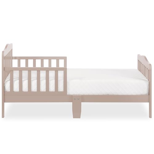 Image of Dream On Me Classic Design Toddler Bed, GREENGUARD Gold, Almond Butter