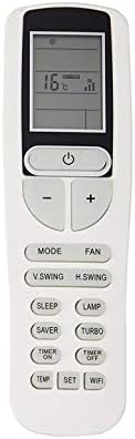 LOHAYAAir Conditioner Remote Compatible for Voltas Smart Split AC Remote Control with WiFi Function [ Compatible for Voltas AC Remote Control ] [ SAC_185V_JZJ White ] (AC-133B)