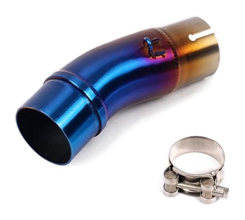 Collecteur intermédiaire de moto 51mm pour libérer le flux d'échappement de votre Kawasaki Z400