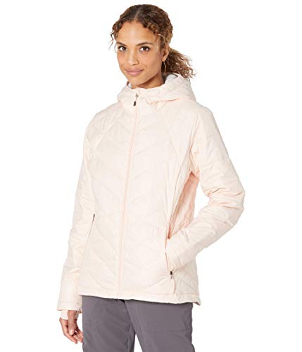 Image of Columbia Women's Omni-Heat Reflective Heavenly Hooded Hiking & Trekking Down Standard Length Jacket