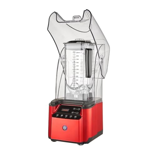 Smoothie Blender, Commercial Quiet Professional Countertop Blender, 2200 Watt, BPA-Free 80oz Pitcher, Built-in Pulse & 15-Speed Control for Puree and Ice Crushing