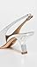 Sam Edelman Bianka Sling Pump Soft Silver 5 Medium