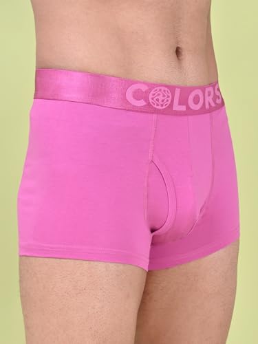 Image of Rupa Colors Pep Collection Trunk for Men, Cotton Blend, Anti Ride-Up, Snug Fit, Pack of 1