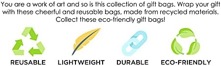 Miniatura 9 de Stephen Joseph Bolsas de regalo recicladas grandes para niños, Sirena, BOLSAS DE REGALO RECICLADAS