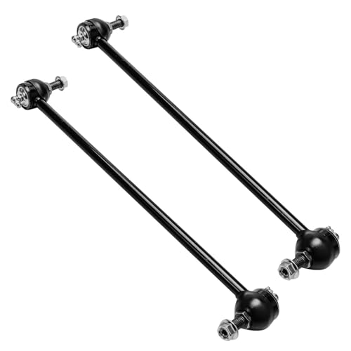 Image of Detroit Axle - 10pc Front End Suspension Kit for 2004-2008 Pontiac Grand Prix [16 inch, 17 inch & 18 inch Wheels] 2 Struts 2 Lower Ball Joints 2 Sway Bars 4 Tie Rods 2005 2006 2007 Replacement