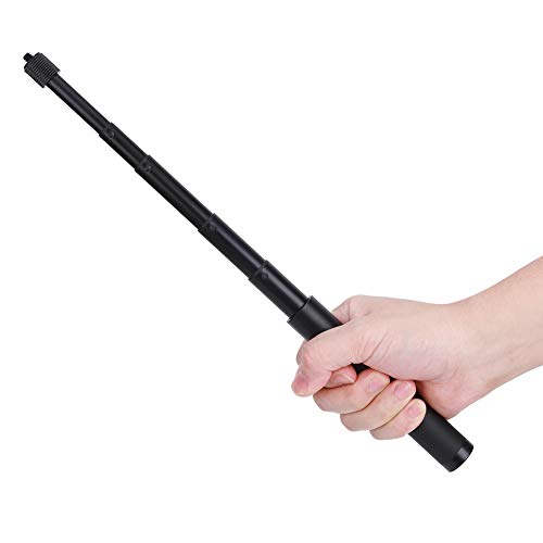 Ycauty Palo Selfie Telescópico Ligero de Aleación de Aluminio para Cámara Deportiva One R Negro 27,6 Pulgadas
