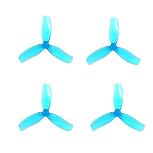 Rotores PC 3 palas de alta resistencia y 90 mm para un vuelo libre estable y preciso