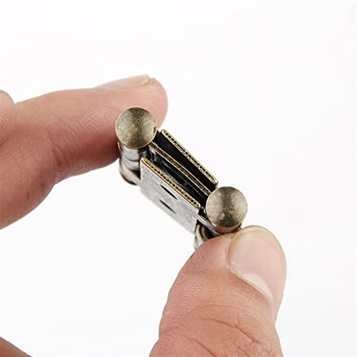 Charnières solides et durables 47 x 48mm quincaillerie meuble bois - 5