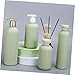 PAMINGONO 4Piezas Botellas Vacías para Champú y Jabón Dispensador Portátil Tapa Abatible para Baño y Cocina Imagen de PAMINGONO 4Piezas Botellas Vacías para Champú y Jabón Dispensador Portátil Tapa Abatible para Baño y Cocina