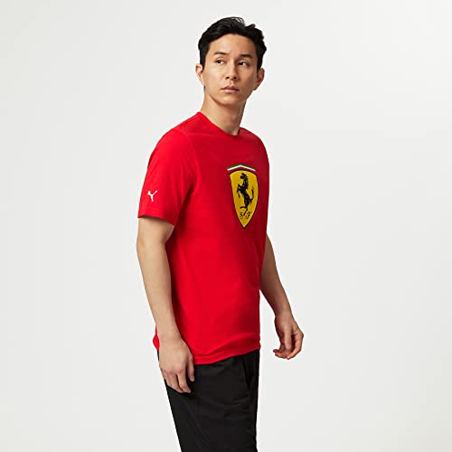 PUMA Scuderia Ferrari - Camiseta con Cierre - Rojo - Hombre - Talla: XXL