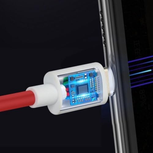 Image of amazon basics 65W Charger Cable | USB A to Type C | Fast Charging & Data Sync Cable | OnePlus Charging Cable | 1M Cable (Red)