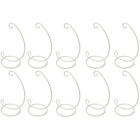 Doolland Soporte de Hierro Blanco para Colgante Cover